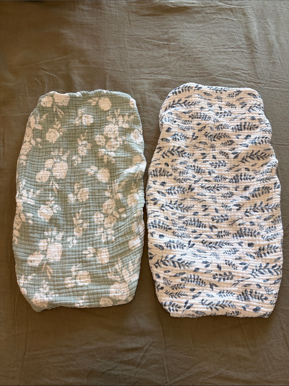 Muslin changing pad covers bundle